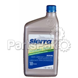 Sierra 18-96002; Gear Lube-Premium Qt 12/Case; LNS-47-96002