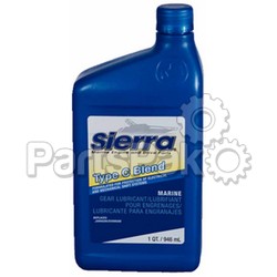 Sierra 18-96202; Qt Type C Gear Lube