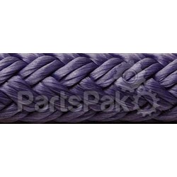 SeaChoice 39981; Double Braided Dockline-Purple 3/8 X 15
