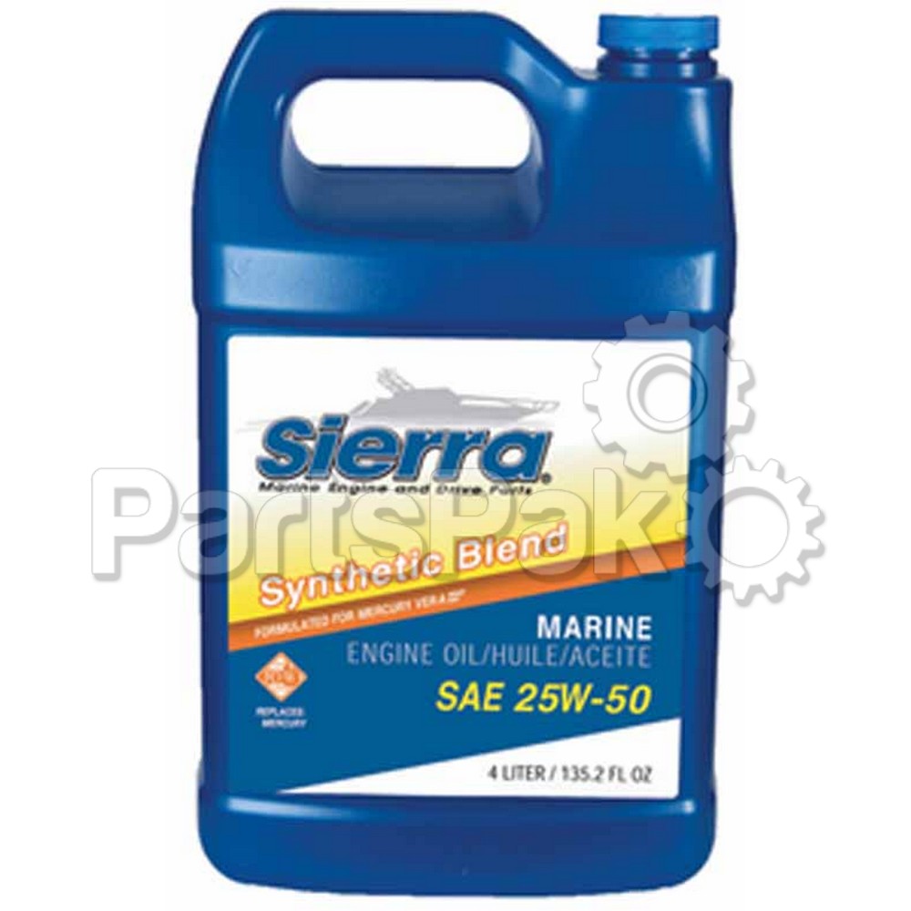 Sierra 18-95523; Oil Outboard 25W50 Fcw 4L Box Of 6