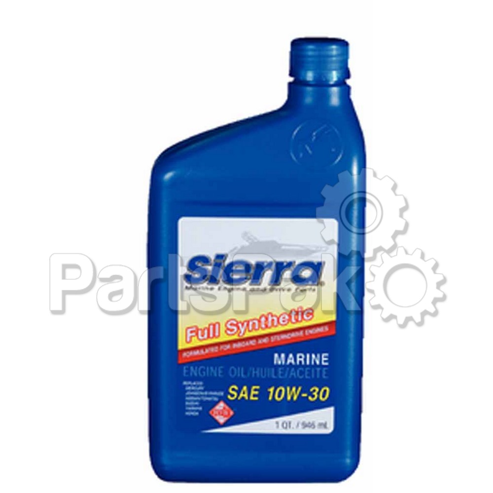 Sierra 18-96902; 10W30 Synthetic Oil