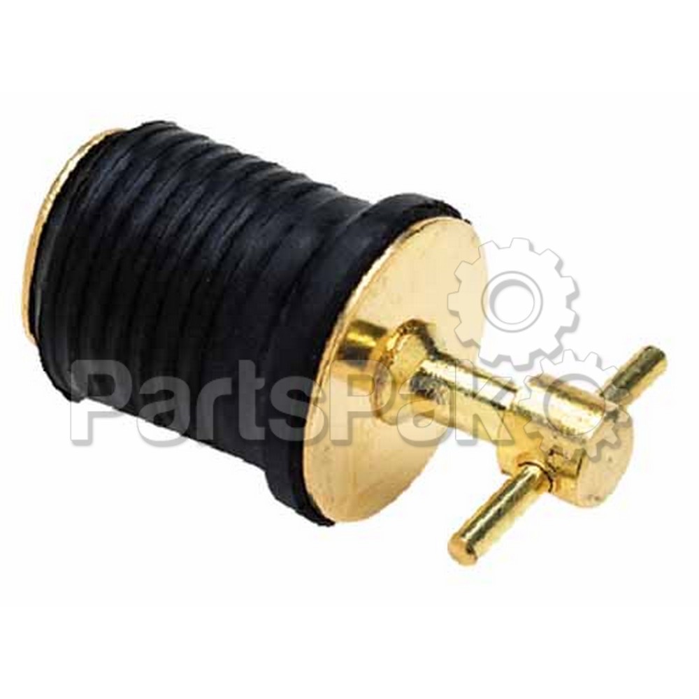 SeaChoice 18800; Drain Plug-1 Twist-Brass(Bul