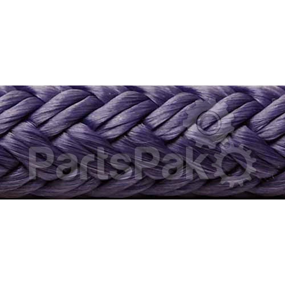 SeaChoice 39991; Double Braided Dockline-Purple 3/8 X 20