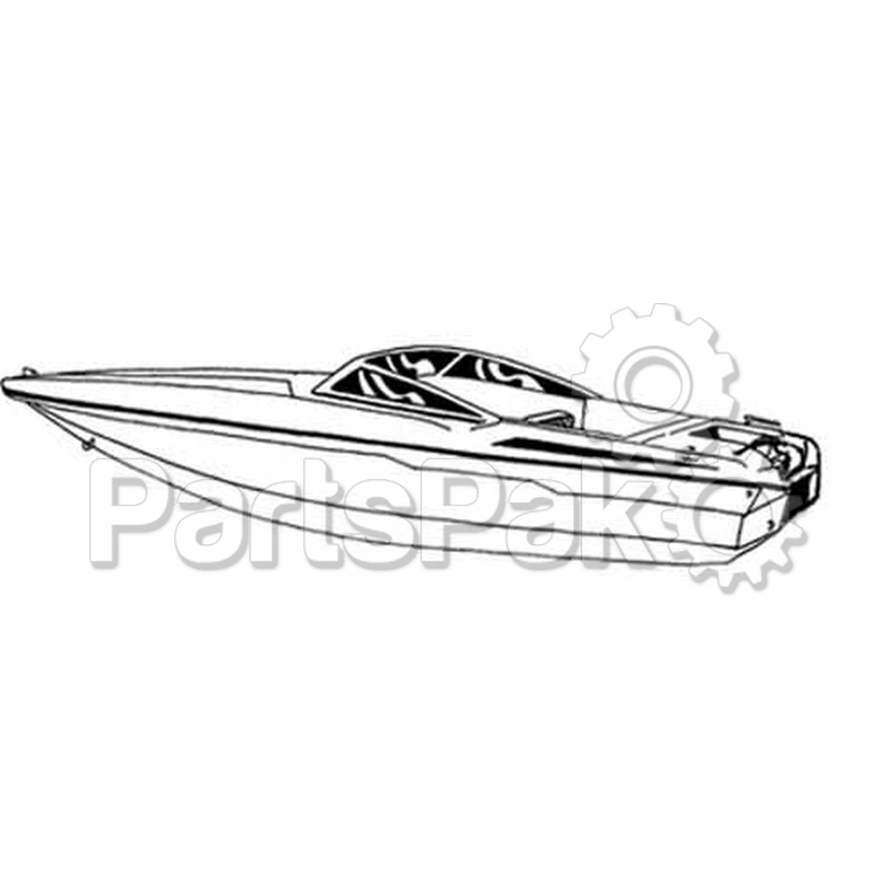 Carver Covers 74119P; Lps-19 I/O Poly-Guard Boat Cover