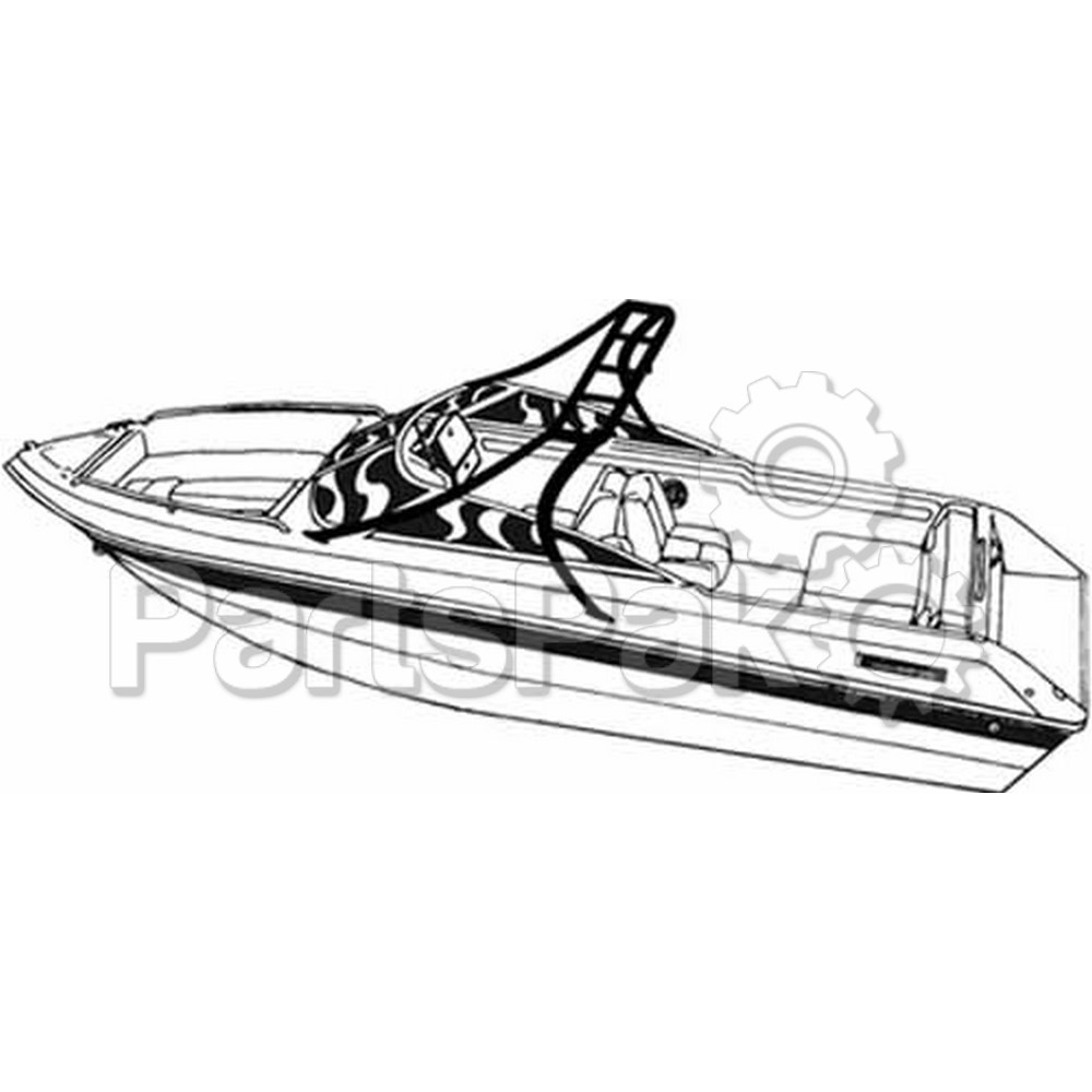 Carver Covers 97020P; Vst-20 Outboard Sd Poly-Guard Boat Cover