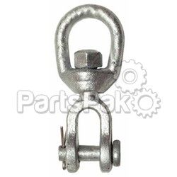 SeaChoice 43600; Jaw And Eye Swivel-Hot Dipped Galvanized-1/4 In