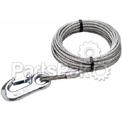 SeaChoice 51171; Winch Cable-5/32 X25 ft-Galv