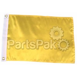 SeaChoice 78261; Solid Yellow Flag