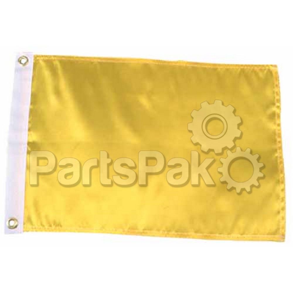 SeaChoice 78261; Solid Yellow Flag