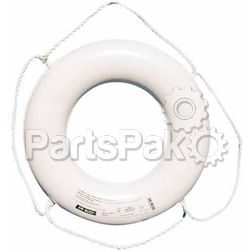 CAL JUNE JIM-BUOY GWX20; 20 White Ring Buoy Without Strap