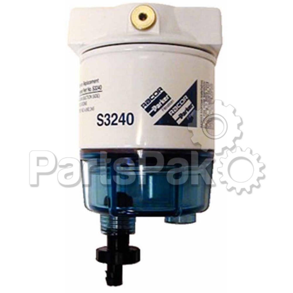Racor 120RRAC02; 10 Micron Fuel Filter/Water Se