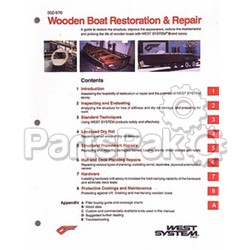 West System 002-970; Wooden Boat Restoration and Re; LNS-655-002970