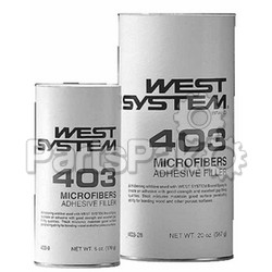 West System 403-B; Microfibers Filler - 20 Lbs