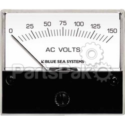 Blue Sea Systems 9353; Volt Meter Analog 0-150 Vac; LNS-661-9353