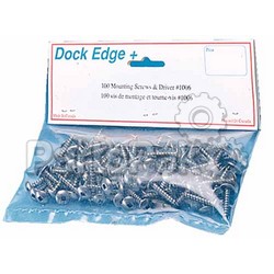 Dockedge 1006F; Mounting Screws and Driver Stainless Steel