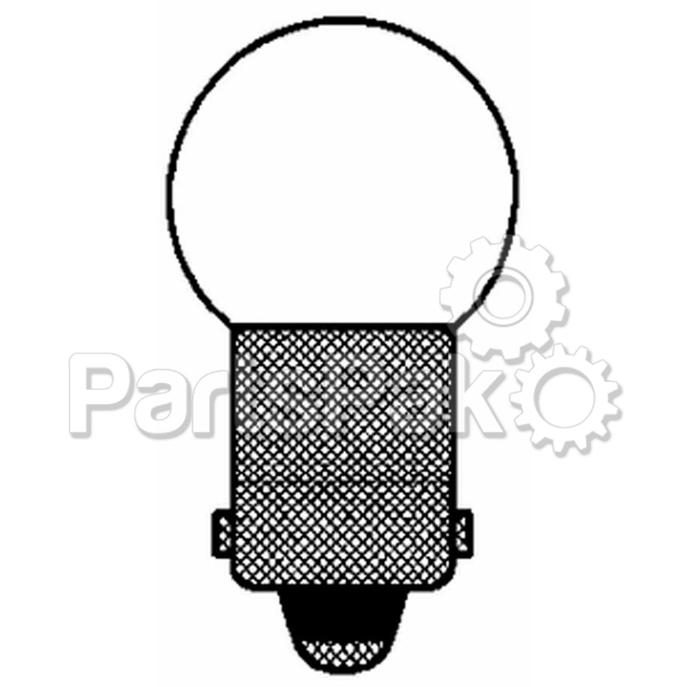 Ancor 520057; 12V 3.4W Light Bulb #57 (2)