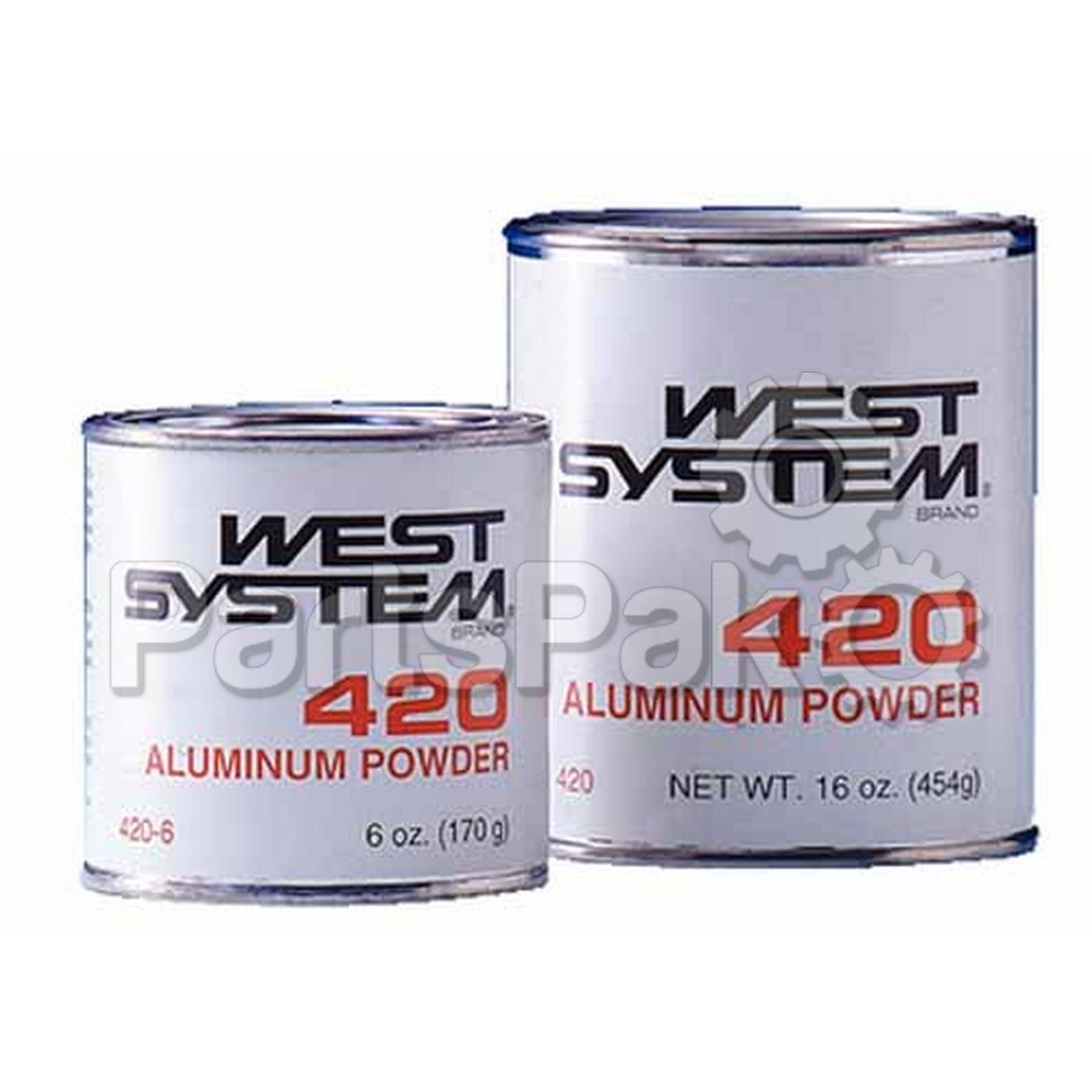 West System 420-36; West Aluminum Powder 36Oz