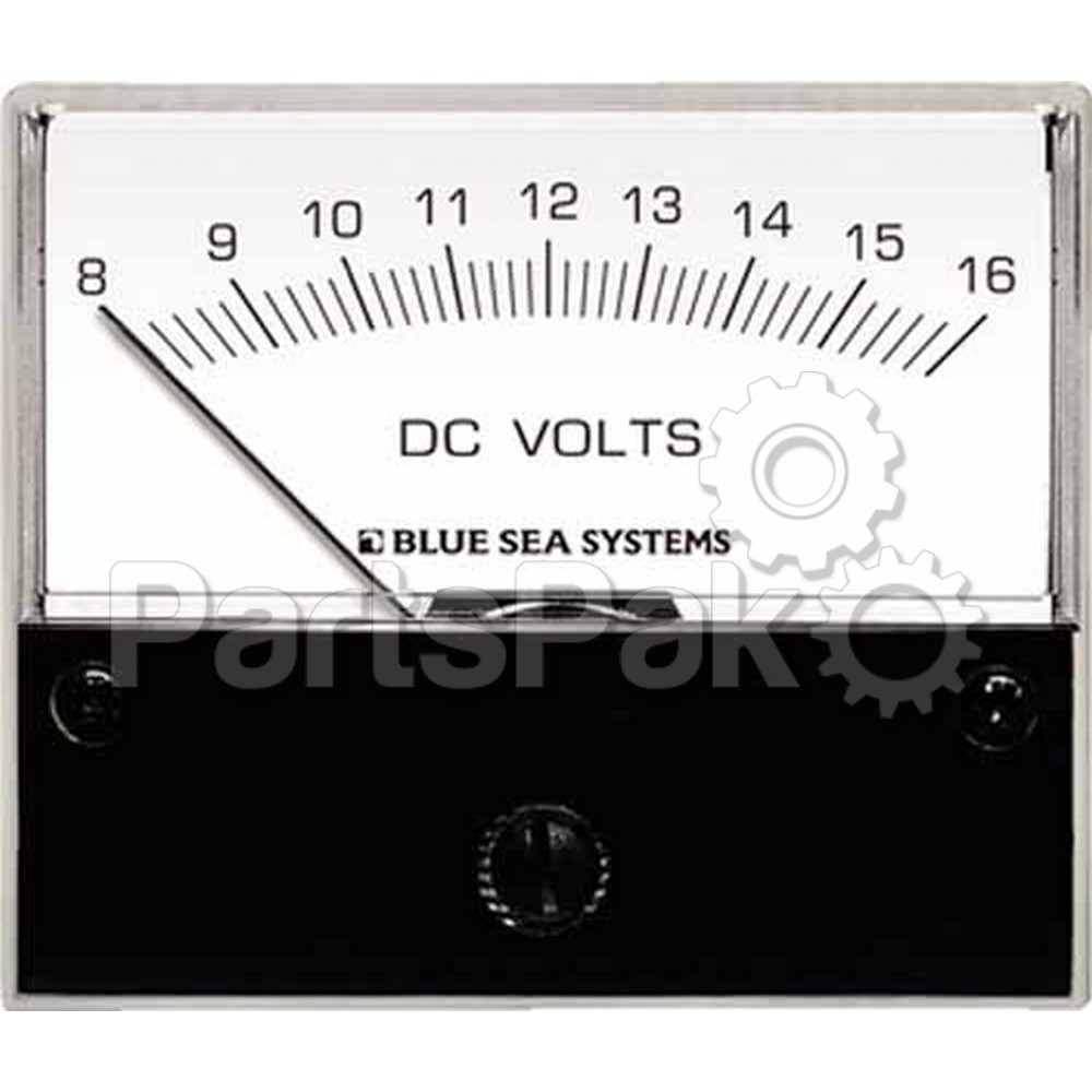 Blue Sea Systems 8003; Voltmeter Analog 8-16 Vdc