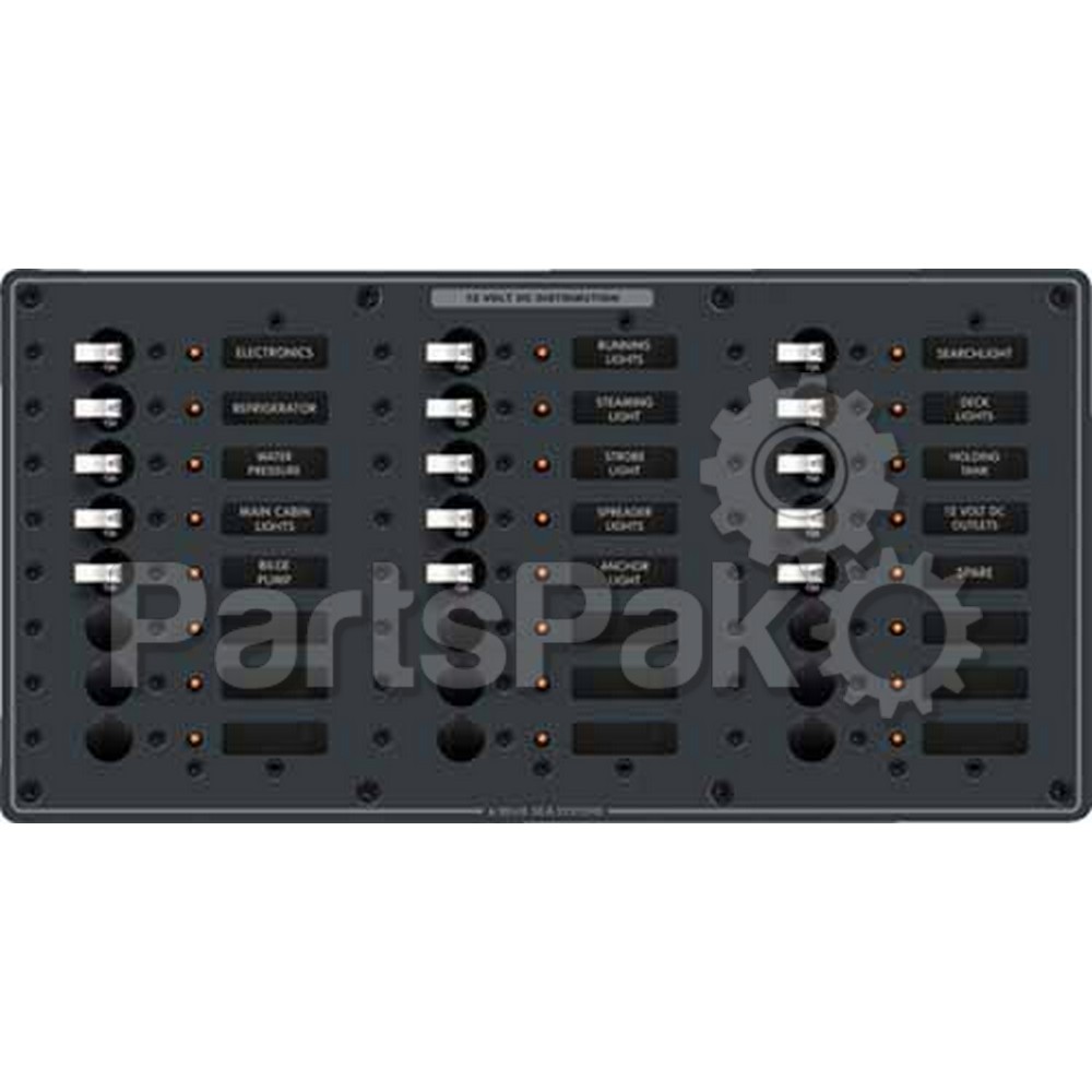 Blue Sea Systems 8264; Panel Dc 24 Position