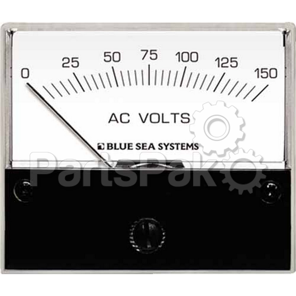 Blue Sea Systems 9353; Volt Meter Analog 0-150 Vac