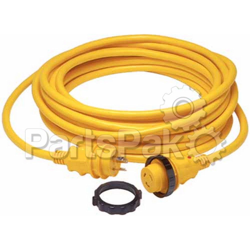 Marinco (Actuant Electrical) 199119; 30A Shore Power Cord Yel 50Ft