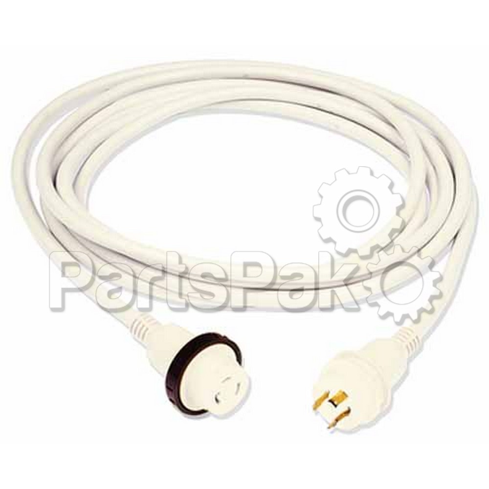 Marinco (Actuant Electrical) 199120; 30A Shore Power Cord Wht 50Ft