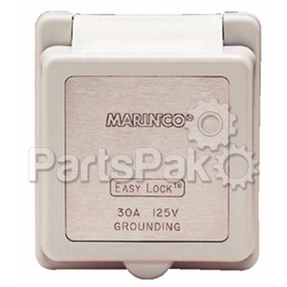 Marinco (Actuant Electrical) 301ELCB; Inlet Cap and Bezel Only
