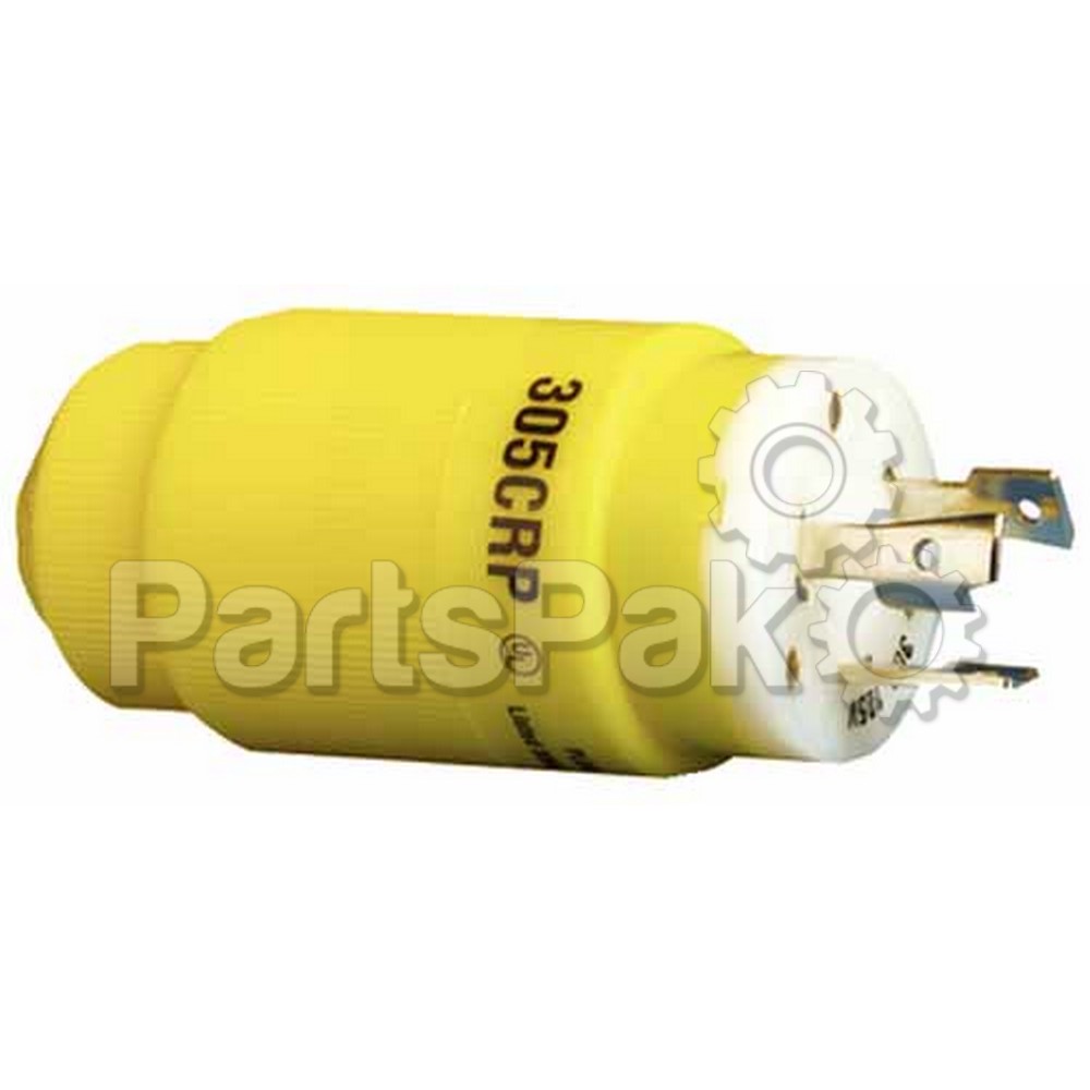 Marinco (Actuant Electrical) 305CRPN; Male Plug-30A/125V Locking