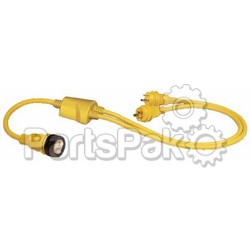 Marinco (Actuant Electrical) RY504230; Reverse Y Molded Adapter