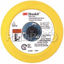 3M 05776; 6In Hookit Disc Pad