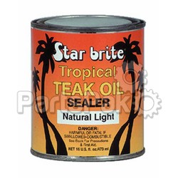 Star Brite 87916; Tropical Teak Sealer Light Pt; LNS-74-87916