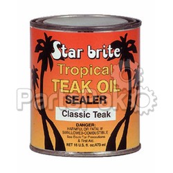 Star Brite 88016; Tropical Teak Sealer Dark Pint