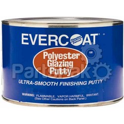 Evercoat 100407; Polyester Glazing Putty 1/2Gal; LNS-75-100407