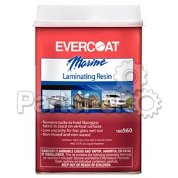 Evercoat 100560; Laminating Resin Gallon No Wax