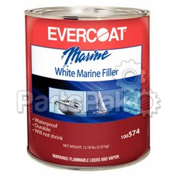 Evercoat 100574; White Marine Filler Gallon; LNS-75-100574
