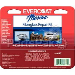Evercoat 100637; Fiberglass Repair Kit-8 Oz.; LNS-75-100637