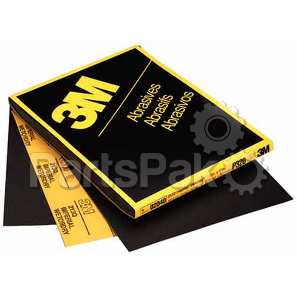 3M 02022; Imperial Wet or Dry Sand Paper 5-1/2X 9 1200