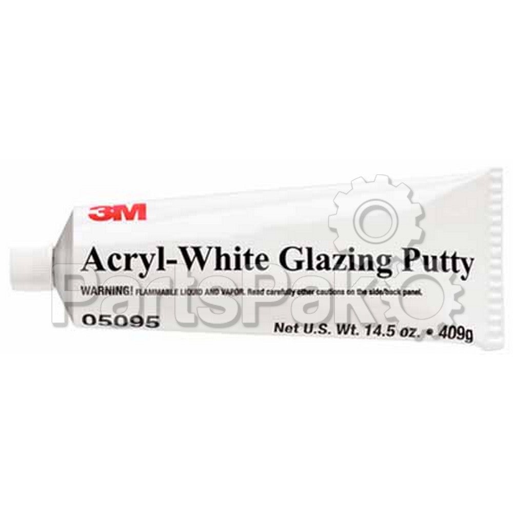 3M 05095; Acryl Putty White 14.5 Oz.