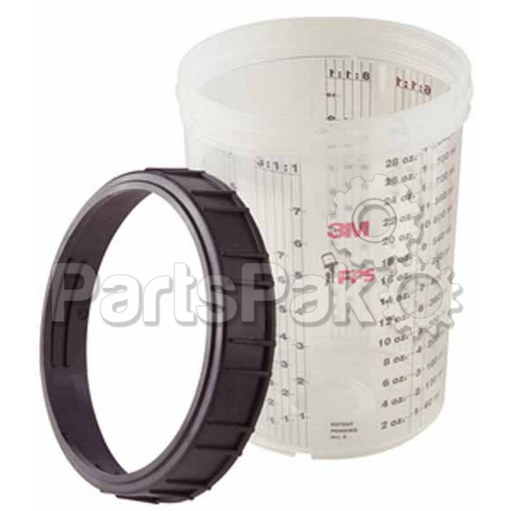 3M 16001; Pps Cups and Collar Std (2/Bx)