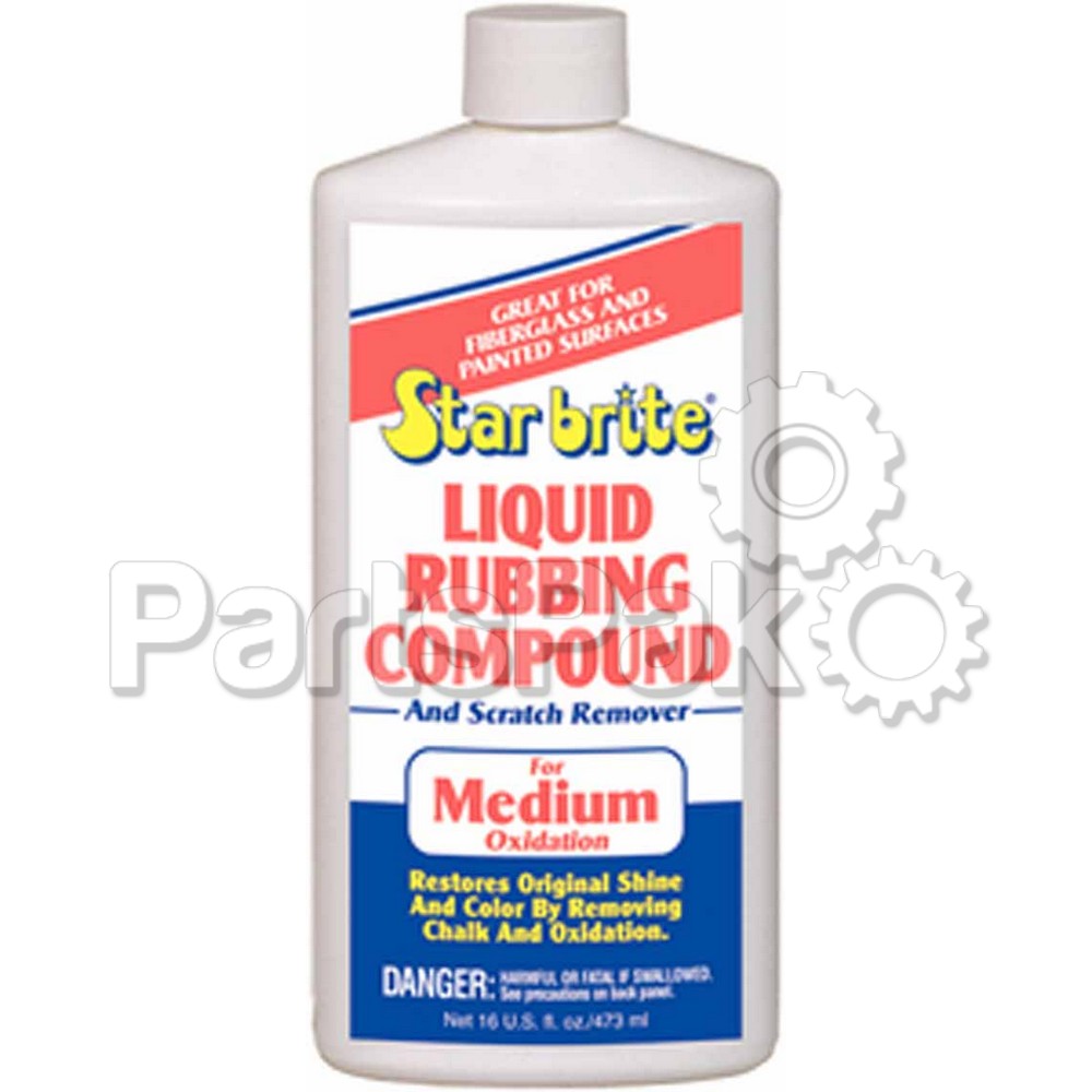 Star Brite 81316; Liquid Rubbing Compound For Med Oxidation Pt