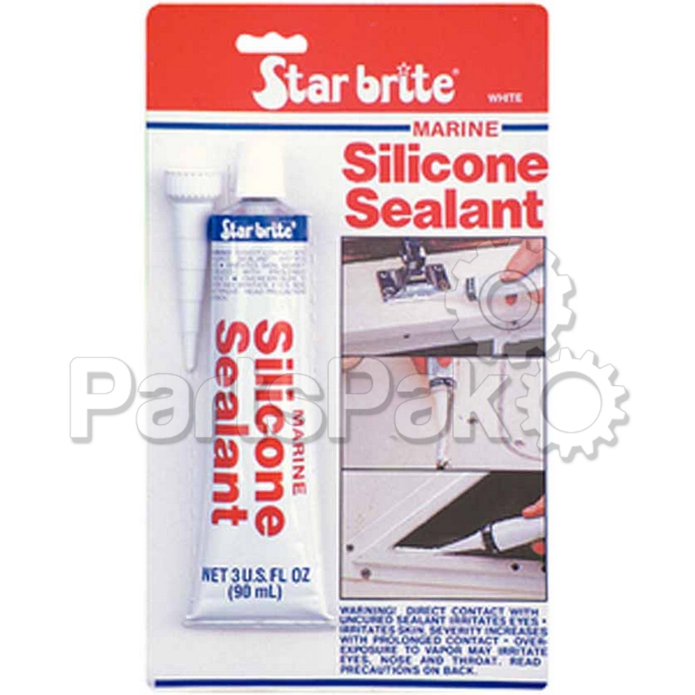 Star Brite 82103; Silicone Sealant Black 100Ml