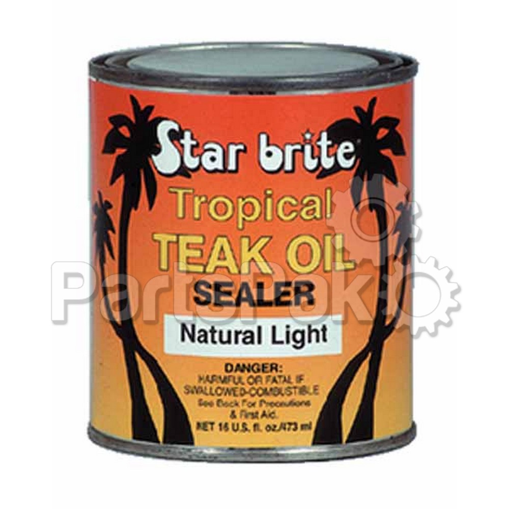 Star Brite 87916; Tropical Teak Sealer Light Pt