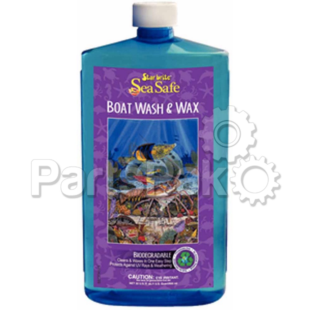 Star Brite 89737; Sea Safe Wash and Wax Qt