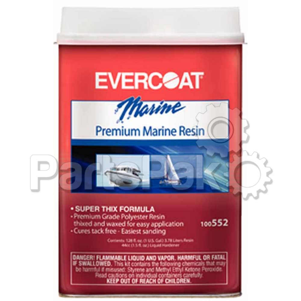 Evercoat 100552; Gal Resin W/Wax