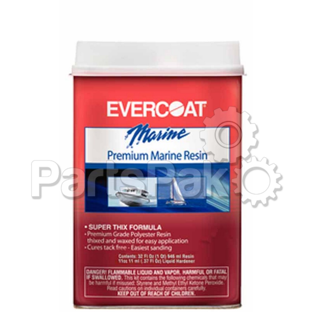Evercoat 100553; Qt Resin W/Wax
