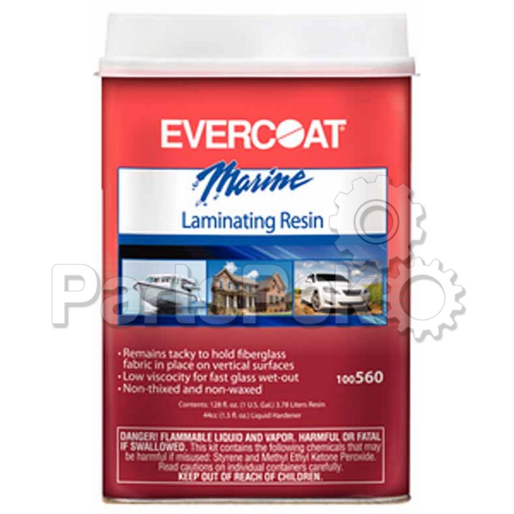 Evercoat 100560; Laminating Resin Gallon No Wax