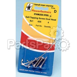 S&J Products 560041; Stud No. 8 Wood Screw Box Of 5; LNS-8-560041
