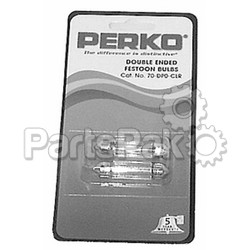 Perko 0070DP0CLR; 12V-6 Cp No. 0 Bulb (2/Cd); LNS-9-0070DP0CLR