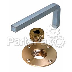 Perko 0124000PLB; Plug Garboard Drain Bronze; LNS-9-0124000PLB