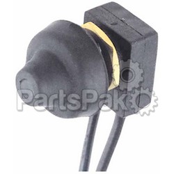 Perko 0701DP; Black Plastic Push Button Switc